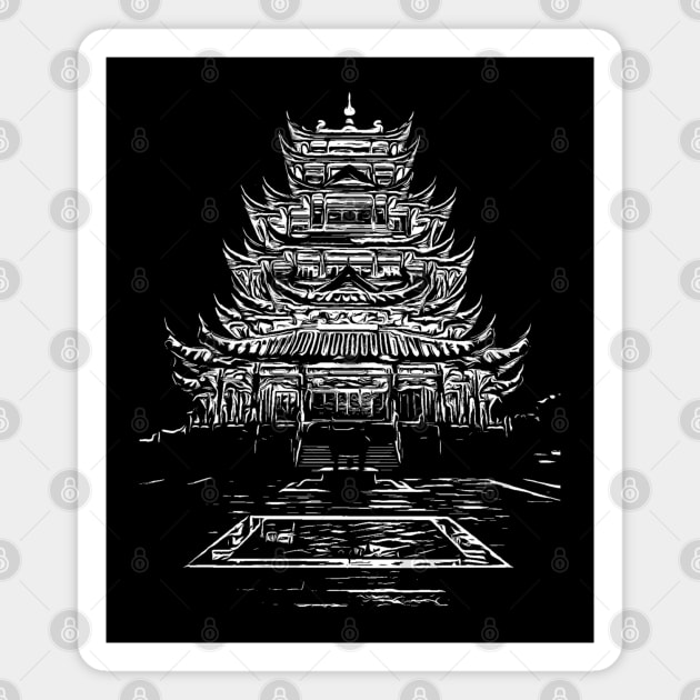 Temple Magnet by salimax